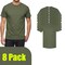 Gildan Military Green Heavy Cotton T-Shirt Blanks for DIY Crafts & Printing Projects